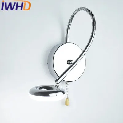 Настенный светильник IWHD для ванной комнаты светодиодный зеркальный современная