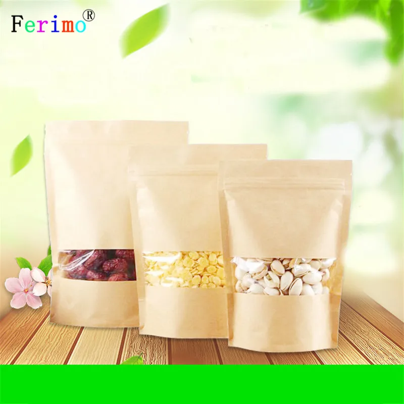 free shipping 12*20cm 100pcs leisure food bag nut traditional Chinese medicine candy tea | Дом и сад