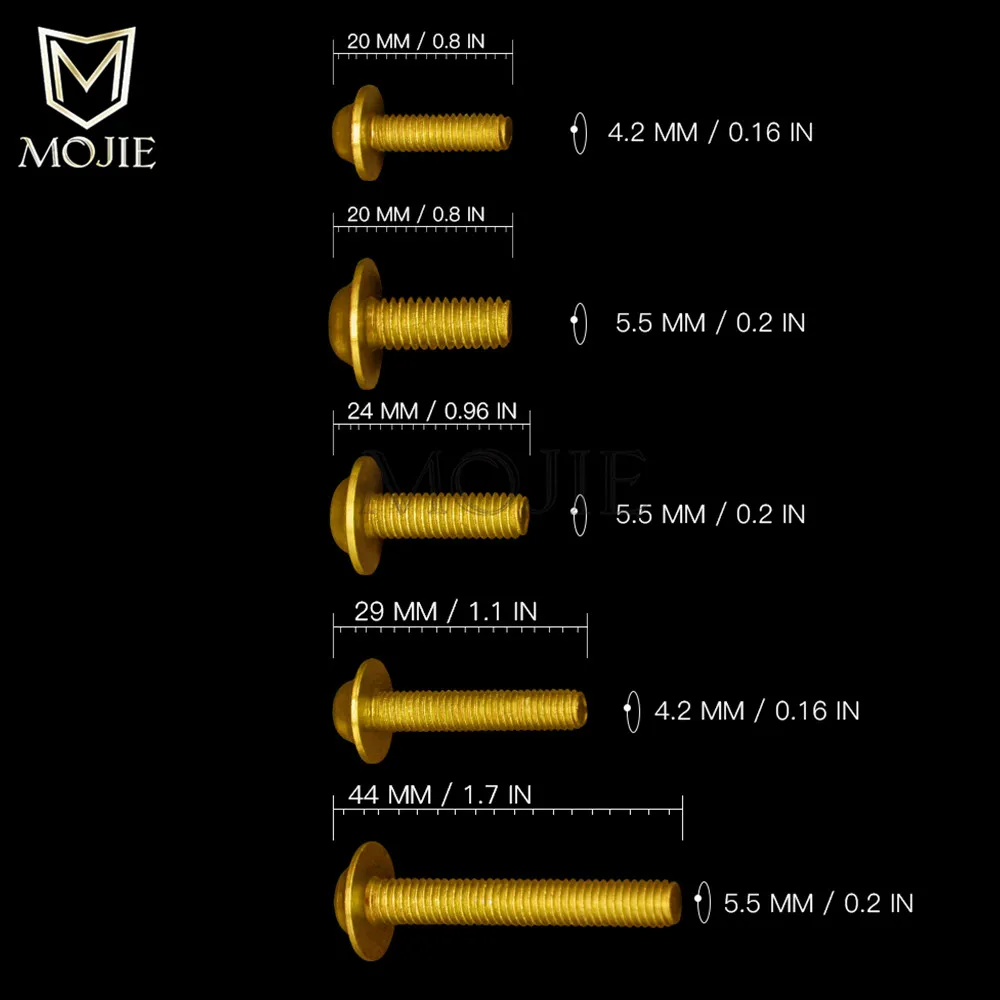 Аксессуары для мотоциклов на заказ обтекатель винт болт ветрового стекла SUZUKI GSXR