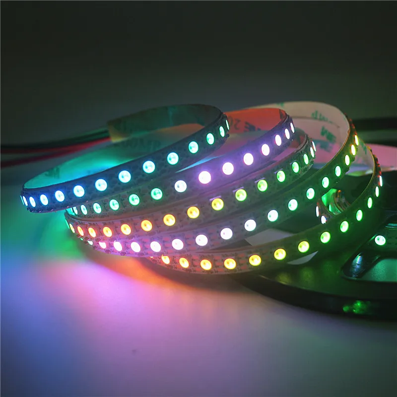 WS2812B WS2812 узсветодиодный светодиодная Пиксельная полоса светильник SK6812 SMD 5050 3535