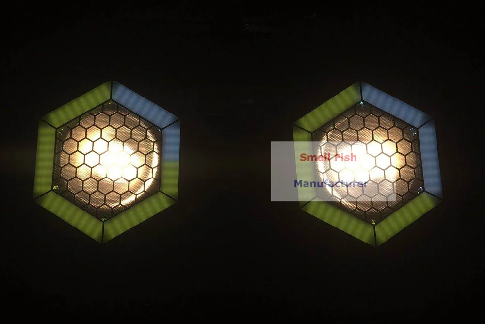 LED Par 200 Вт COB светодиоды плоский свет Ретро вспышка с 6X24Pcs SMD 5050 Dj освещение