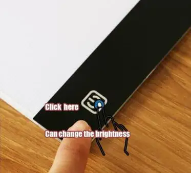 A4 LED мультфильм светильник планшет Pad зарядка через USB оригиналодержателя доска