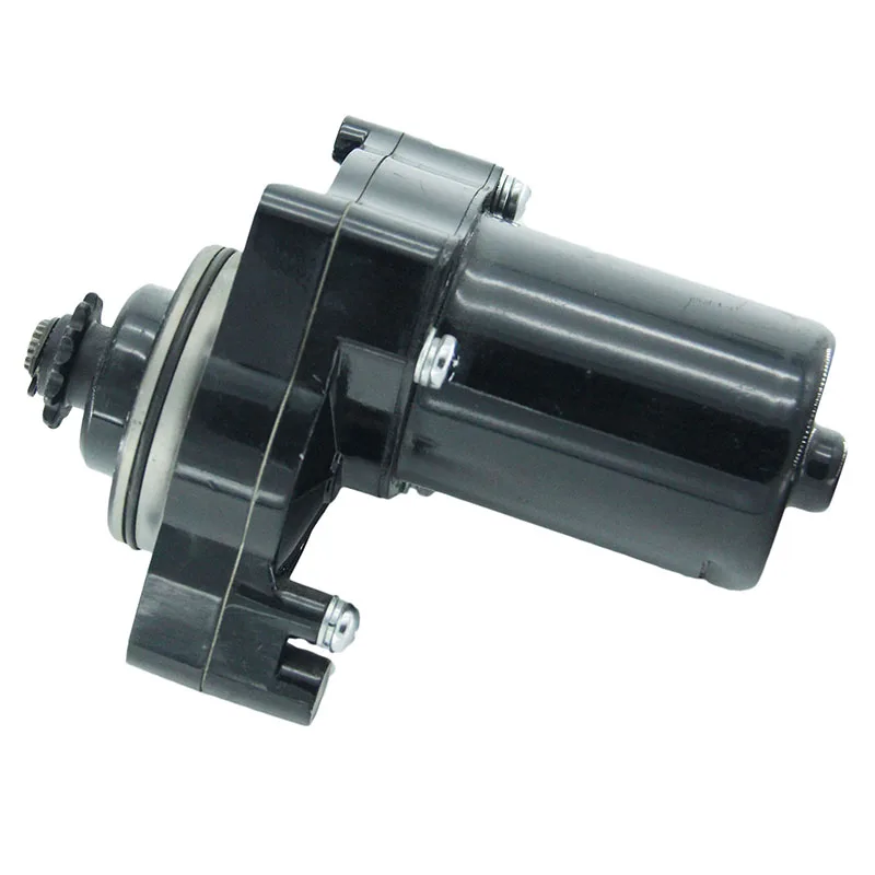 Starter Motor Верх Стиль Зажигание для мотоцикла высокое качество электрический начинать Двигатель для 50cc-125cc верх Стиль Электрический Двигатели для мотоциклов квадроцикл cq-123 - Цвет: Starter Motor