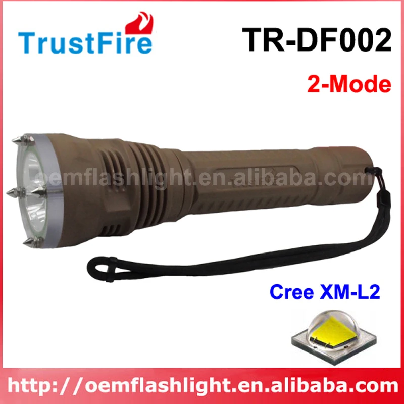 TrustFire TR DF002 3 x Cree XM L2 1300 люмен 2 режимный светодиодный фонарик для дайвинга