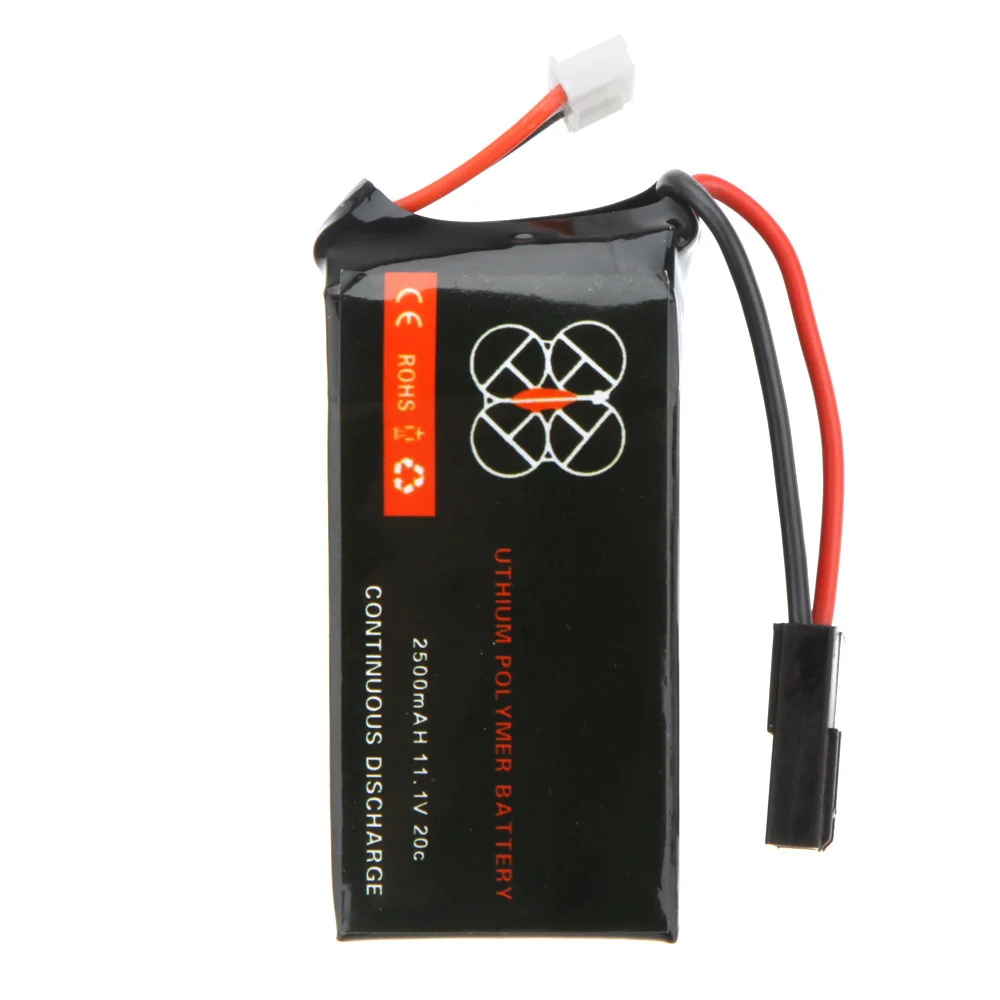 Обновленный 11 1 в 2500 мАч 20C Lipo аккумулятор 3S для квадрокоптера Parrot AR.Drone 2 0 RC|lipo rc car