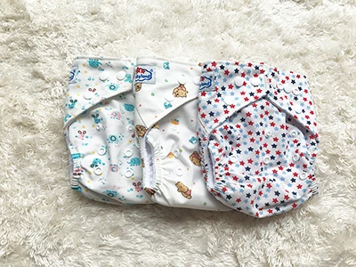 My Choice 3pcs My Choice Babyland Хлопковые Подгузники моющиеся многоразовые детский тканевый подгузник лист карманные пеленки Чехлы для новорожденных и младенцев Размер принт - Цвет: My Choice 3pcs