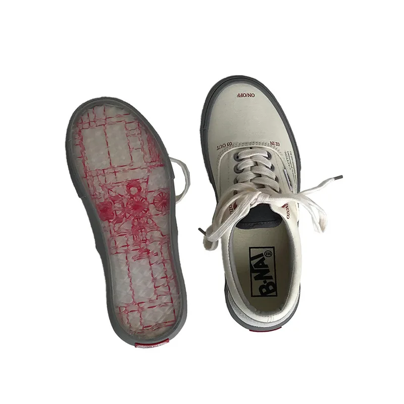 Популярная женская Вулканизированная обувь кроссовки парусиновая на липучке