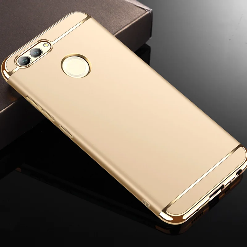 

Hybrid Brushed Cover Honor 9 20 30 V20 V30 Pro Luxury Hard PC Plating Phone Case For Huawei Nova 2 plus 5 6 7 SE P20 P30 P40 Pro