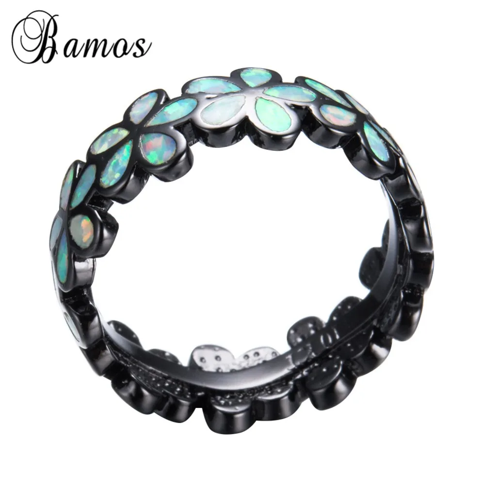 Женское кольцо из опала с радужным огнем|ring channel|ring showring blue |