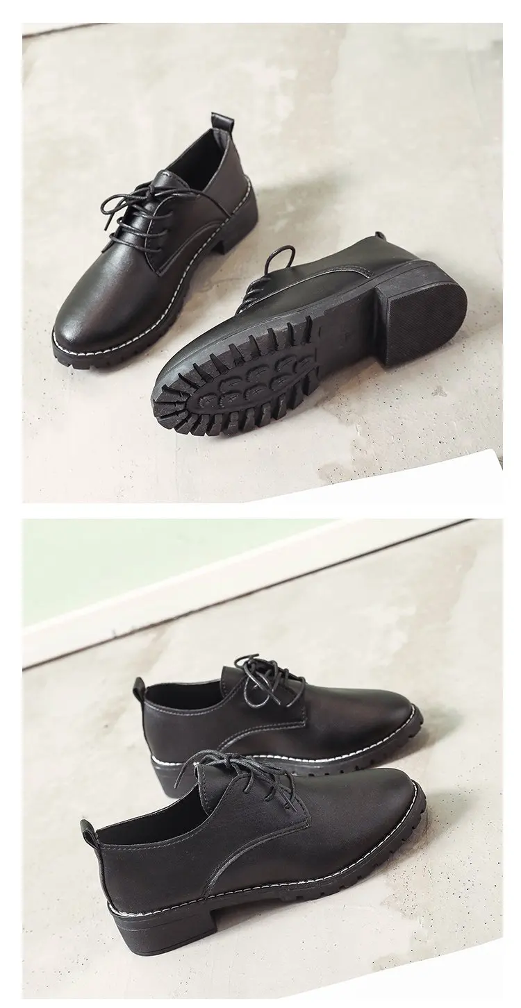 Aleafalling/классические женские ботинки с боковым шнуром милые черные из мягкой кожи