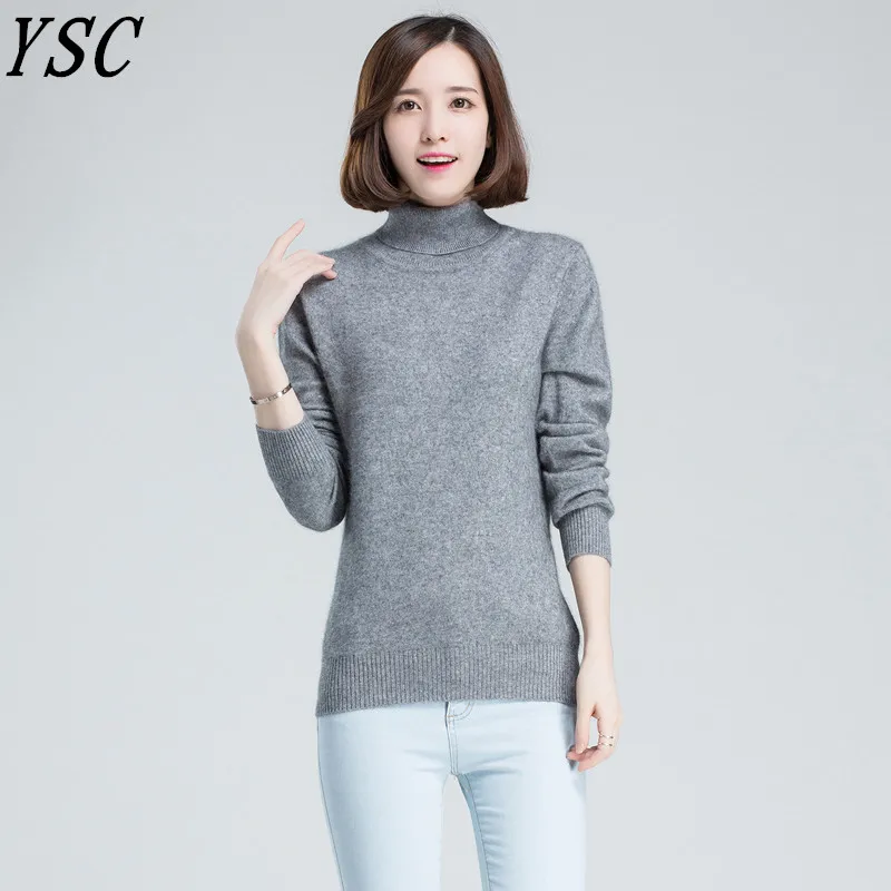 YUNSHUCLOSET Зимние Горячие продажи Женский вязаный кашемировый шерстяной свитер с
