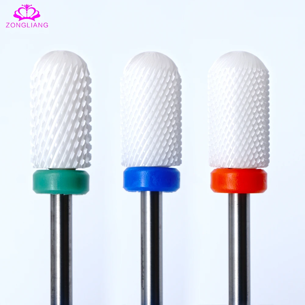 Керамический Бур для ногтей 3/32 &quotвращающаяся фреза насадки маникюра