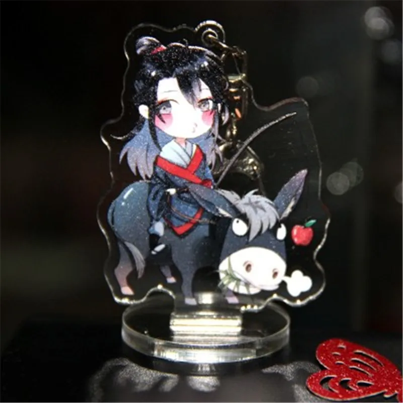 Аниме гроссмейстер демонических выращивания Wei wuxian Lan Wangji BL стенд брелок Хэллоуин