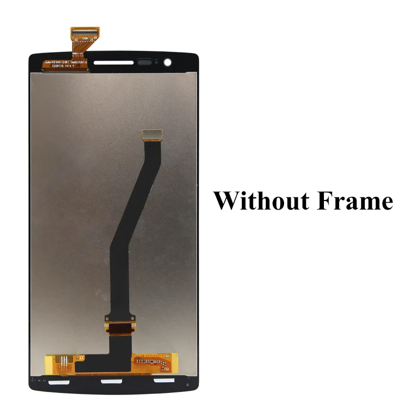 ЖК дисплей с тачскрином в сборе для Oneplus One A0001 замена рамкой тест LCD 1 +