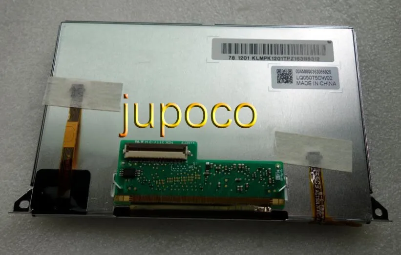 Бесплатная доставка Оригинальный Новый 5-дюймовый ЖК-дисплей LQ050T5DW02 с сенсорной
