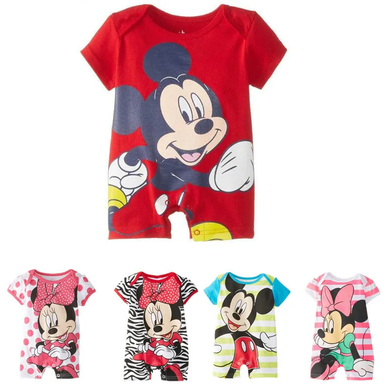 Disney новая одежда для маленьких мальчиков Детский комплект одежды с Микки Маусом