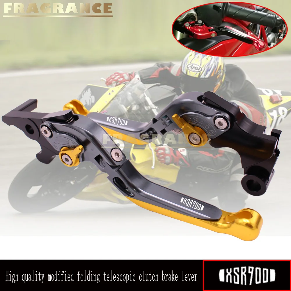 

for Yamaha XSR 900 XS900 TDM 850 XJ60 Folding Extendable Adjustable Motorcycle Brakes Clutch Levers