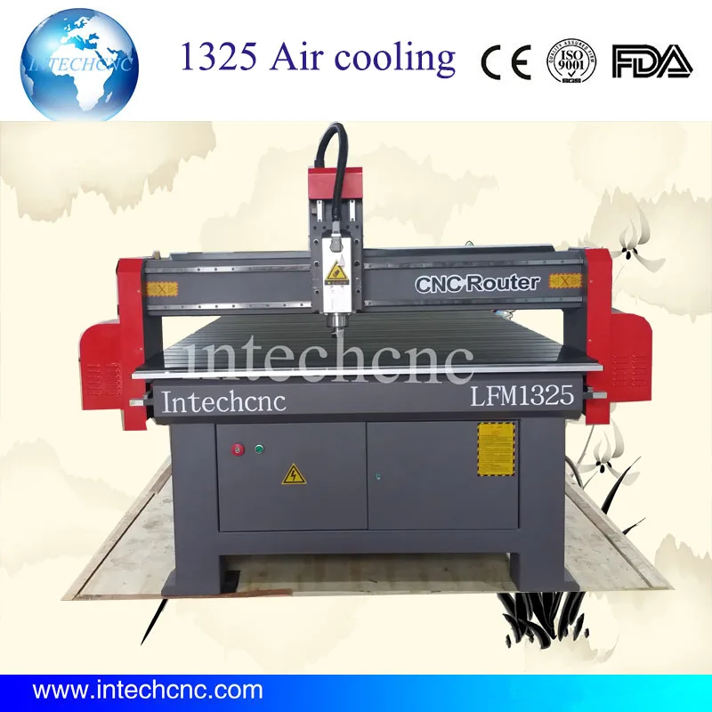 Заводская поставка шпинделя воздушного охлаждения 1325 1224 cnc машина с 3d сканером |