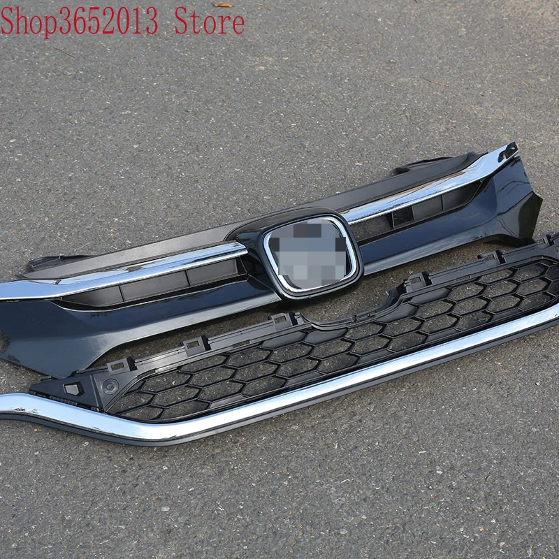 ABS хромированная рамка переднего бампера сетка гриль стильная решетка решетки 1