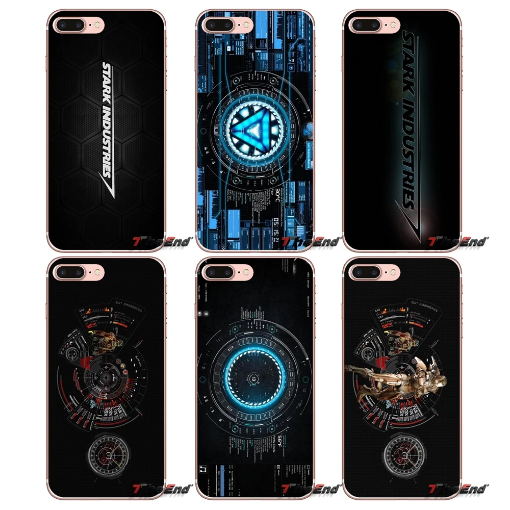 Для Huawei G7 G8 Ascend P7 P8 P9 Lite Honor 4C 5X 5C 6X Mate 7 8 9 Y3 Y5 Y6 II Pro Stark Industries Железный человек корпус