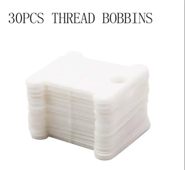 30pcs thread bobbins 50 шт Смешанные 8 м нитки для вышивки крестом, полиэфирное хлопковое шитье, моток пряжи, нить для вышивки, набор нитей для вышивки, DIY Швейные Инструменты, случайный цвет - Цвет: 30pcs thread bobbins