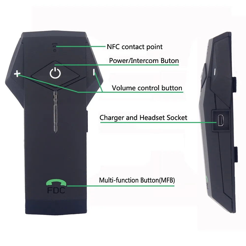 Новая версия! Функция FM NFC! Мульти BT переговорные мотоциклетный шлем Bluetooth гарнитура стерео музыка
