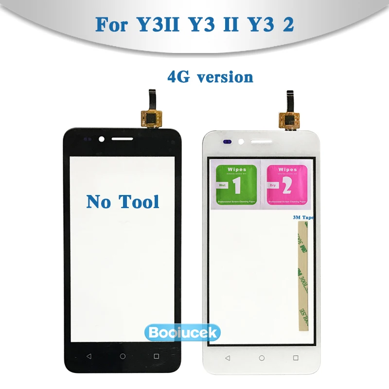 Высококачественная внешняя стеклянная панель для Huawei Y3II Y3 II 2 3G 4G|Сенсорные