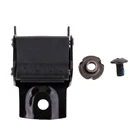 Черный металлический роликовый коньки ремень пряжка сменный зажим с винтом и гайкой Ремонтный комплект наружные роликовые коньки аксессуары