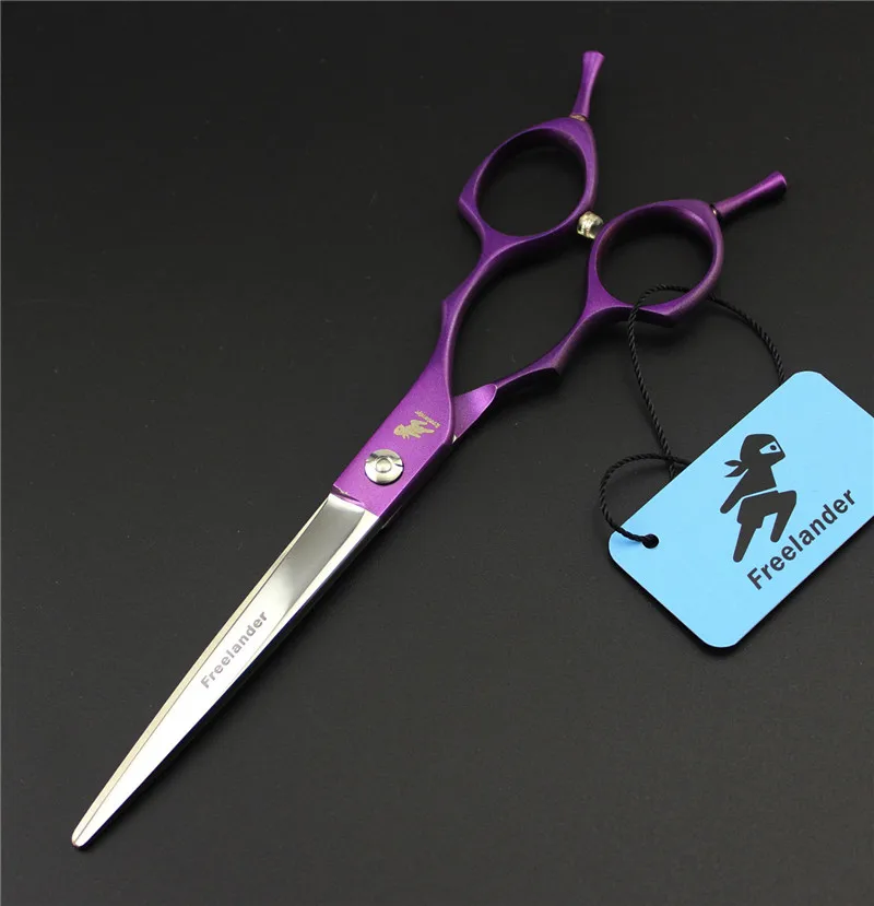 6 5 дюймовые ножницы для груминга собак с чехлом животных изогнутые