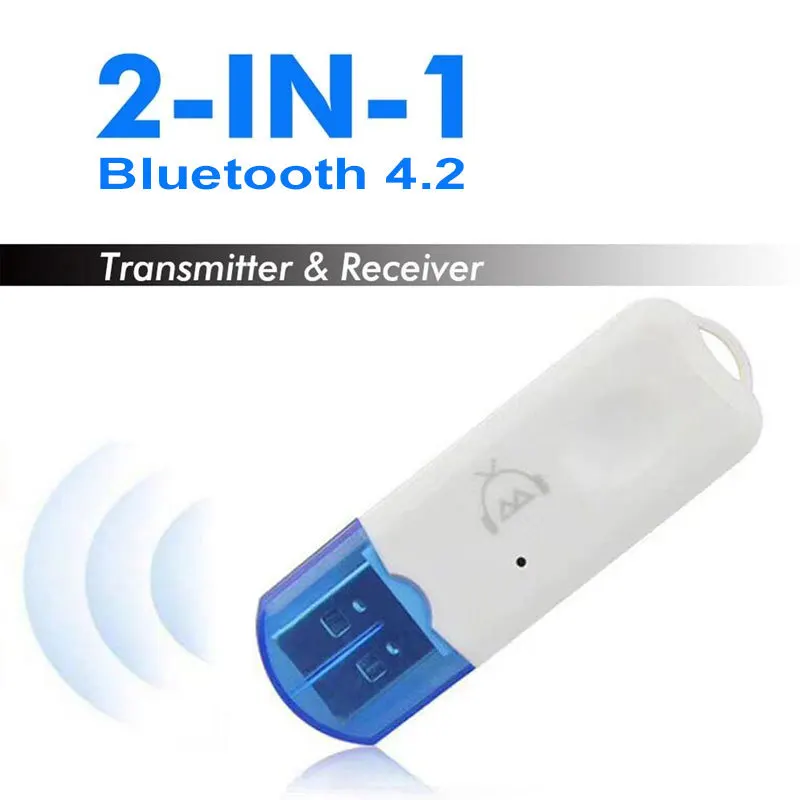 5 В USB Bluetooth аудио приемник автомобильный Bluetooth стерео аудио Музыка беспроводной приемник адаптер передатчик автомобильный домашний динамик 2 в 1