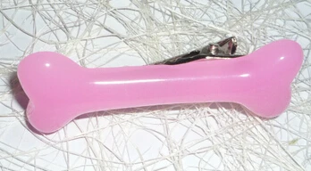 Light Pink 2 шт.(1 пара) модные заколки для волос в виде скелета заколки для волос в стиле Зомби Панк заколки для волос - Окраска металла: Light Pink