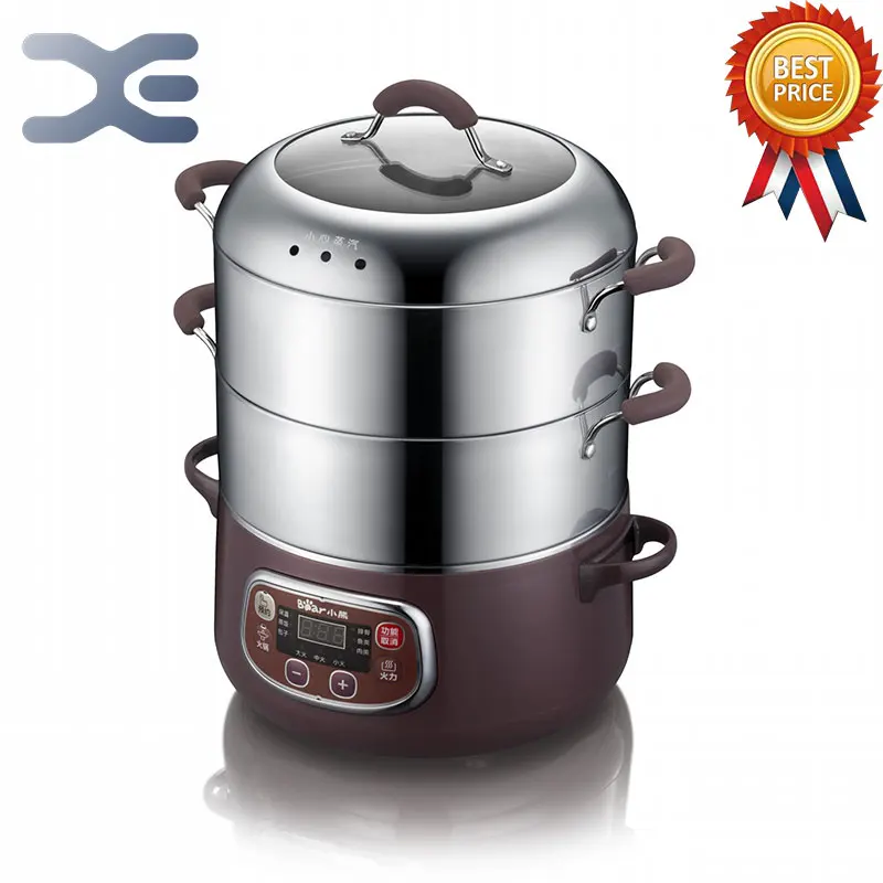 Паровой теплее 220 В Пароварка булочка кухонные приборы Электрический 1200 Вт|electric