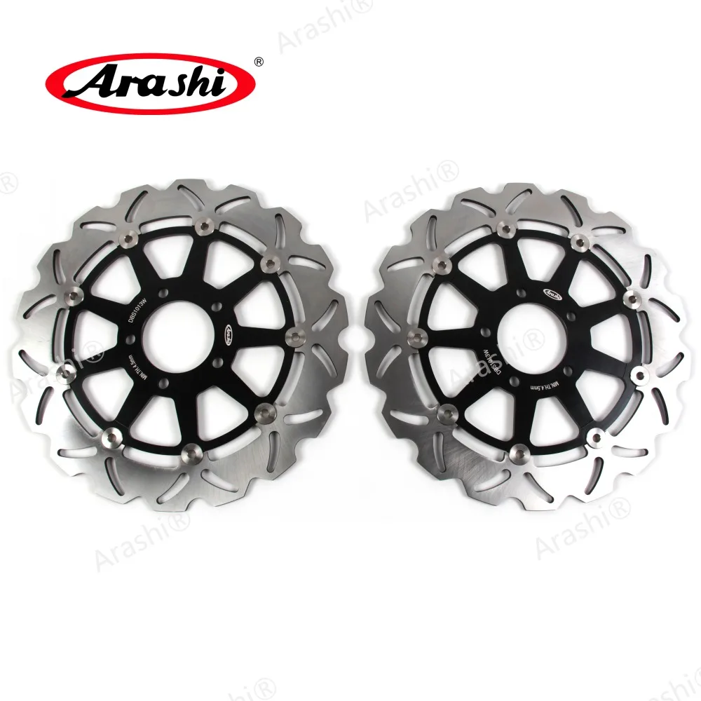 ARASHI CNC Front Brake Discs For SUZUKI GSX R HAYABUSA 1300 1999-2007 Brake Rotors Disks GSX1300R GSX-R GSXR 1300 2000 2001 2002