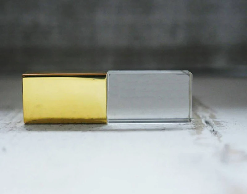 Новый USB флеш-накопитель с золотыми кристаллами 4 ГБ 8 16 32 2 0 флеш-карта флешка