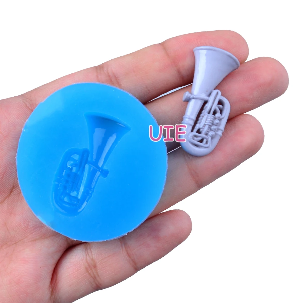 PYL272U 31 6 мм Tuba Музыкальные инструменты Гибкая силиконовая форма для украшения