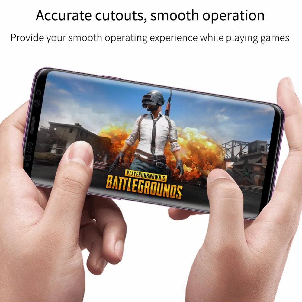 NILLKIN 3D DS+ MAX полный клей покрытие стекло экран протектор для samsung S9/S9 Plus NOTE 9 NOTE 8 Подарок пленка инструмент
