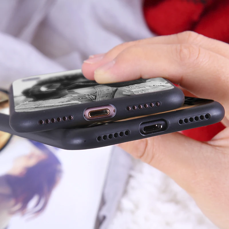 Чехол для телефона Tupac и Biggi iphone7 8 Plus роскошный мягкий силиконовый чехол iPhone8 6 6s X XR