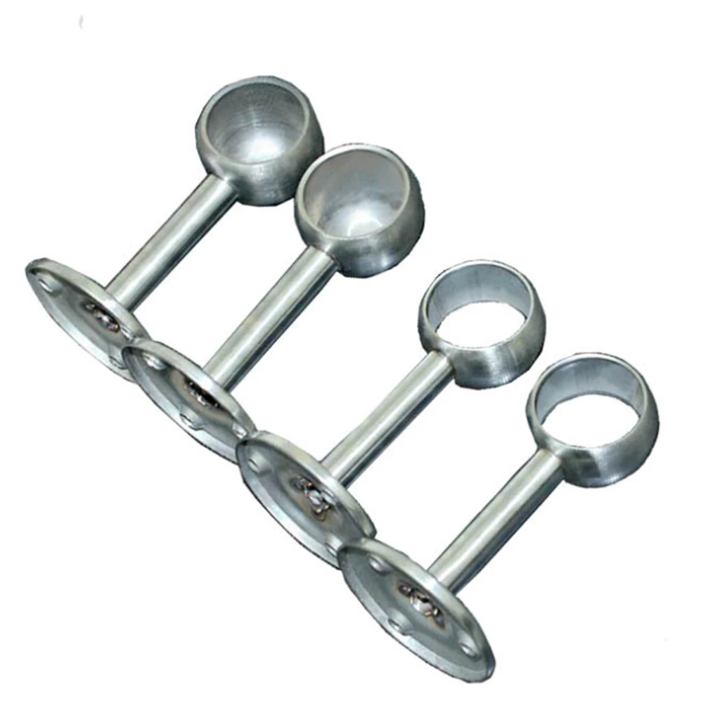 2 шт. потолочный кронштейн держатель для душевой занавески из нержавеющей стали