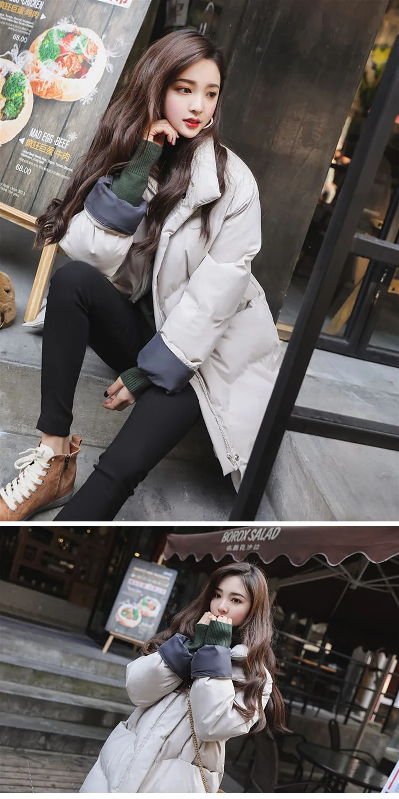 AYUNSUE Parkas Mujer Invierno теплое зимнее пальто Женская куртка-пуховик повседневные женские пальто Модная женская парка Casacos WXF340