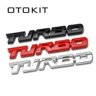 3D наклейка для стайлинга автомобилей Металл Эмблема TURBO КУЗОВ задний значок задней двери для Ford Focus 2 3 ST RS Fiesta Mondeo Tuga Ecosport Fusion