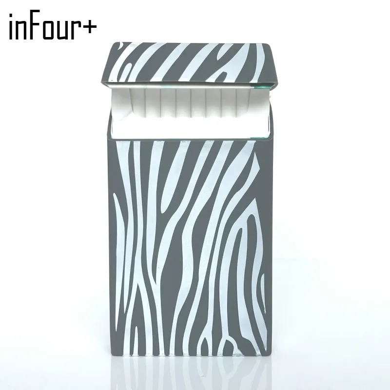 [InFour+] Новые звезды 10,5*5,8*1,4 см леди Slims силиконовый чехол для сигарет Модный чехол эластичный резиновый женский портсигар рукав