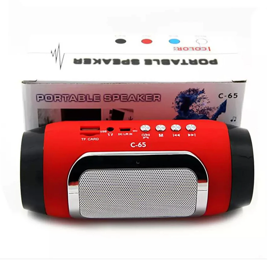 Good Quality Portable Bluetooth Wireless Mini Speaker With MIC Handfree Call FM Radio TF Card Loudspeaker Super Bass | Электроника
