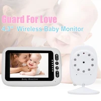 4 3 inch display wireless baby camera monitor smart baby monitor video security camera 2 way talk night vision baby nanny camera