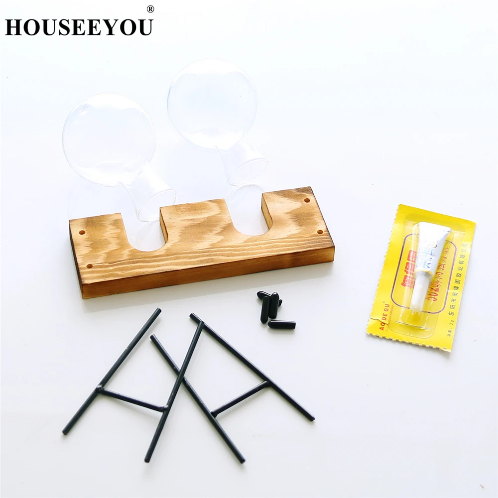 Террариум стеклянная бутылка ваза гидропонное растение Прозрачный цветочный