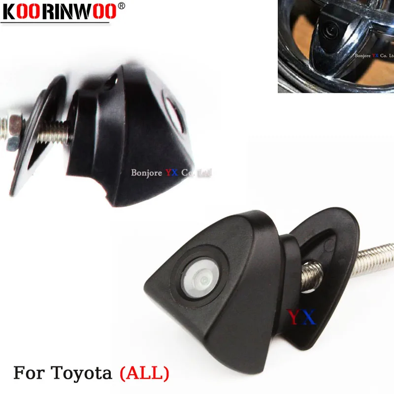 Koorinwoo Водонепроницаемая камера 170 градусов HD CCD цветная для Toyota все логотипы
