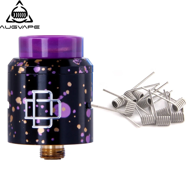 Атомайзер Augvape Druga Splash RDA 10 шт. две катушки с сердечником 24 мм | Электроника