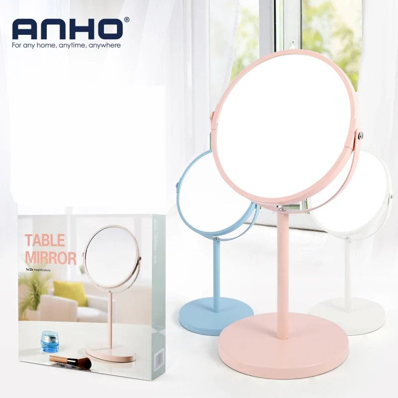 ANHO 6 7 ''зеркало для макияжа на стойке 1X/3X увеличение косметическое зеркало