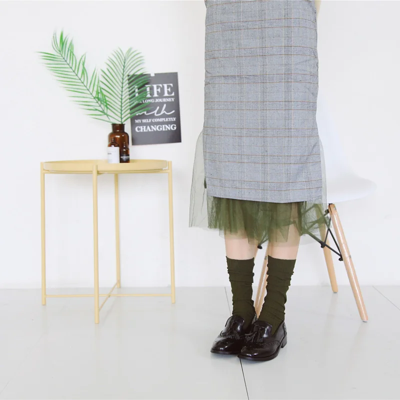 Блестящие бархатные носки [EIOISAPRA] из некоторых нитей женские креативные модные