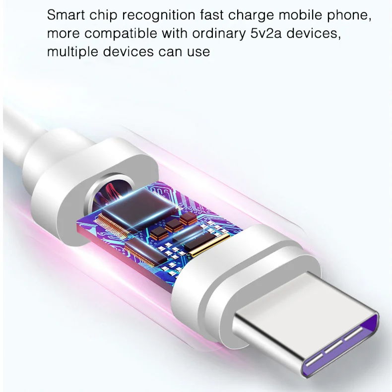 5A usb type-C кабель USB 3,1 быстрое зарядное устройство type-C Supercharge кабель для samsung S8 S9 huawei P10 P20 Pro mate 10 USB C кабели