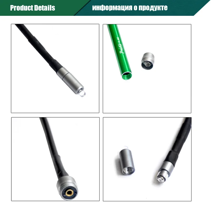 Pro'skit FL-603 гибкий светодиодный светильник-вспышка портативный светильник светодиодный мягкий гибкий Hands Free hug для ремонтной мастерской зеленый